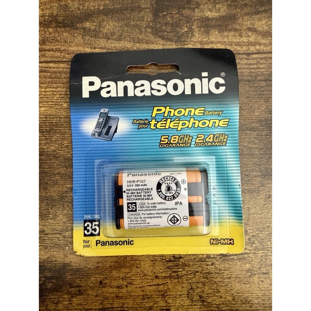 Panasonic HHR-P107 Phone‎ Battery HHRP107